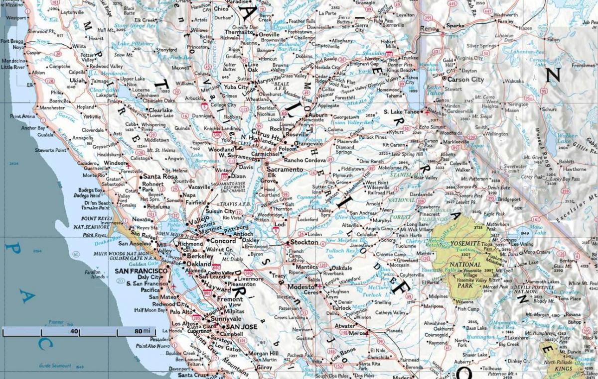Mapa del nord de San Francisco