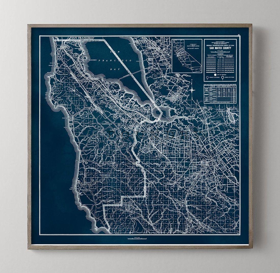 Mapa de la zona de la badia de l'art