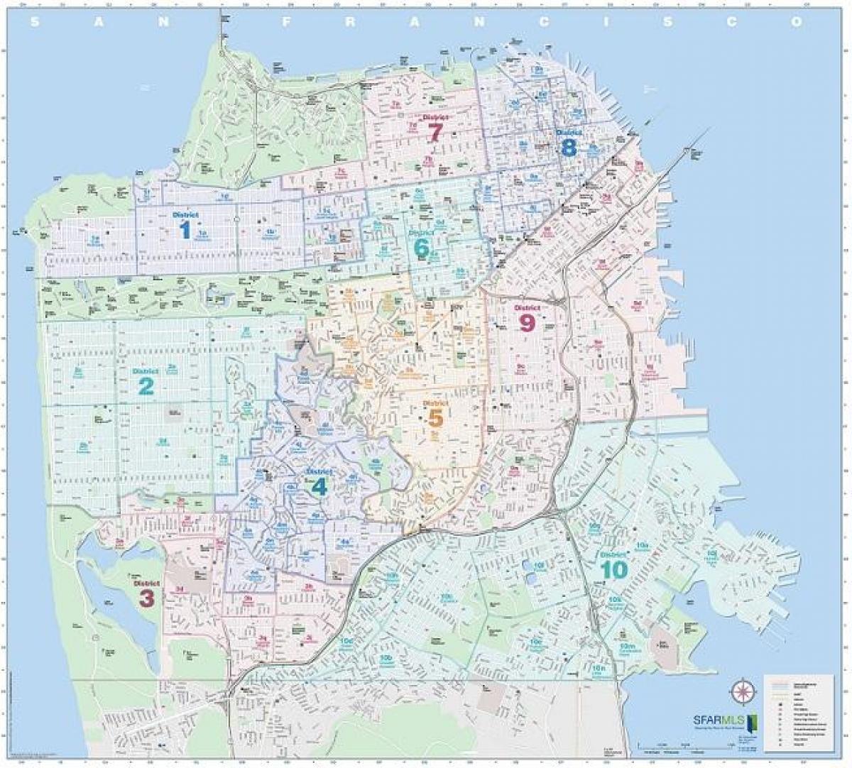 San Francisco mls mapa
