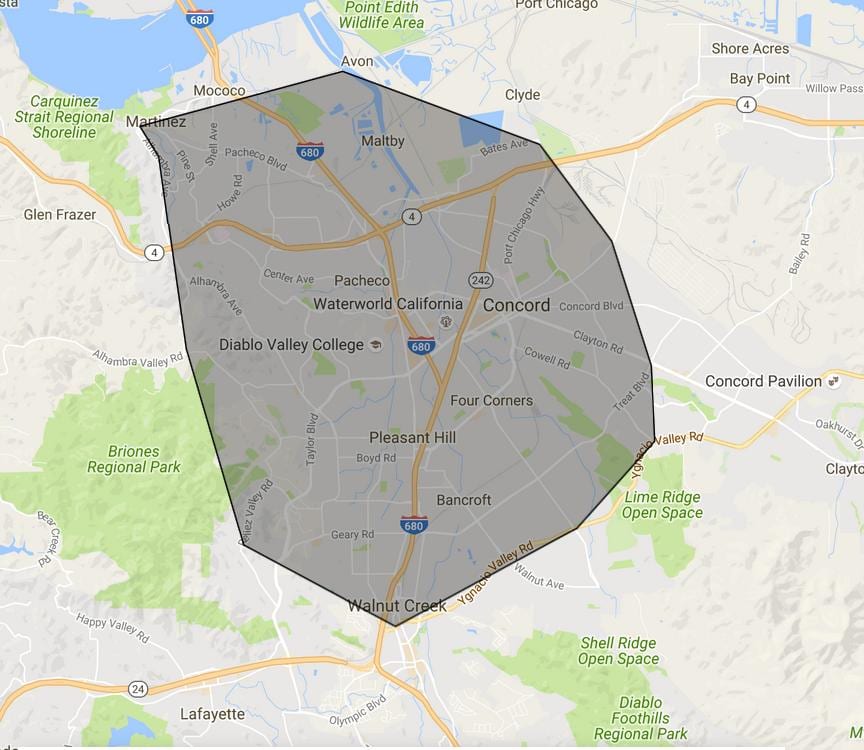 Mapa de comprovar si us plau àrea de la badia