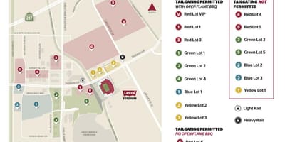 Levi l'estadi de l'entrada mapa