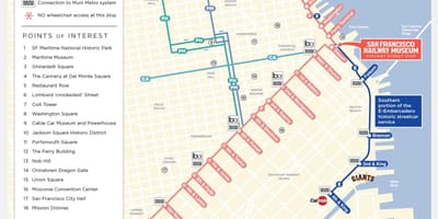 Mapa de San Francisco de la informació