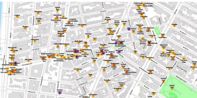 San Francisco barri gai mapa