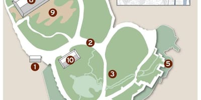 Mapa de te japonès jardí