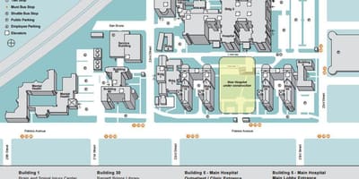 Mapa de ucSF centre mèdic